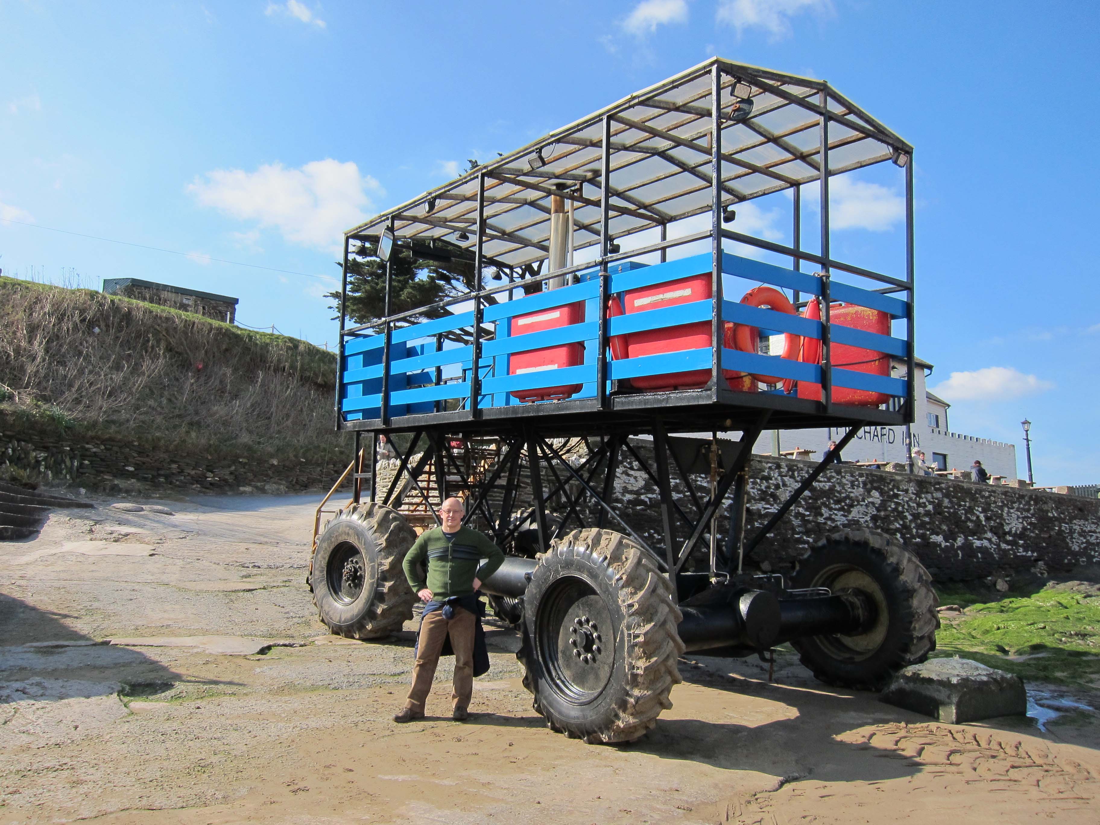 Burgh Island Sea tractor